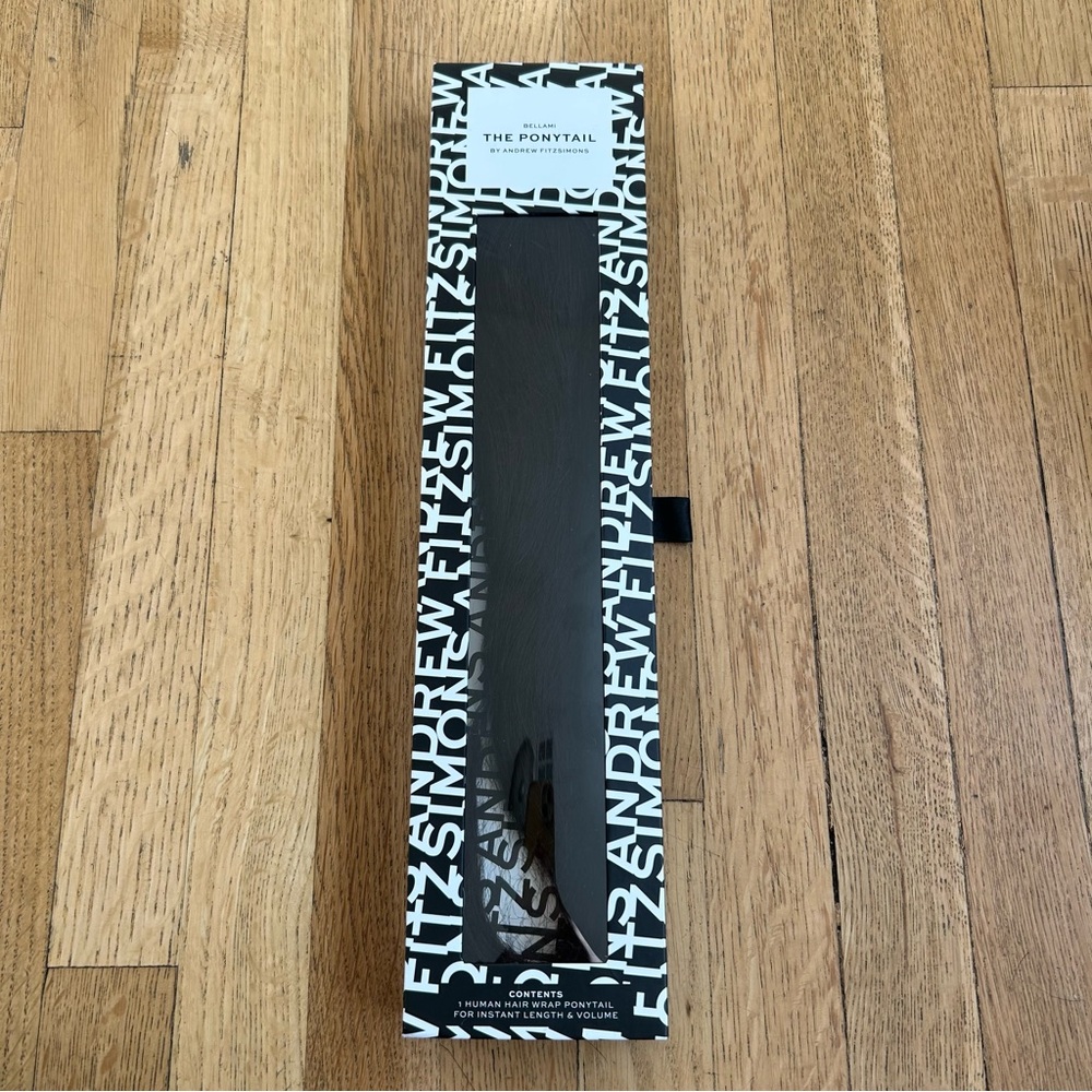 BELLAMI X Andrew Fitzsimons 20" The Ponytail - #1B Off Black